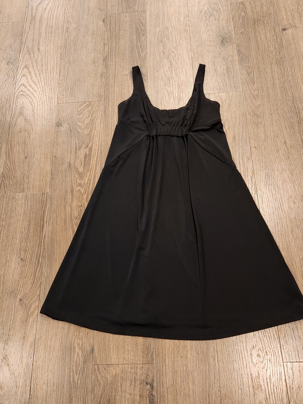 Flirty CAbi Black Sleeveless Empire-Style Midi Dress - Small - LBD